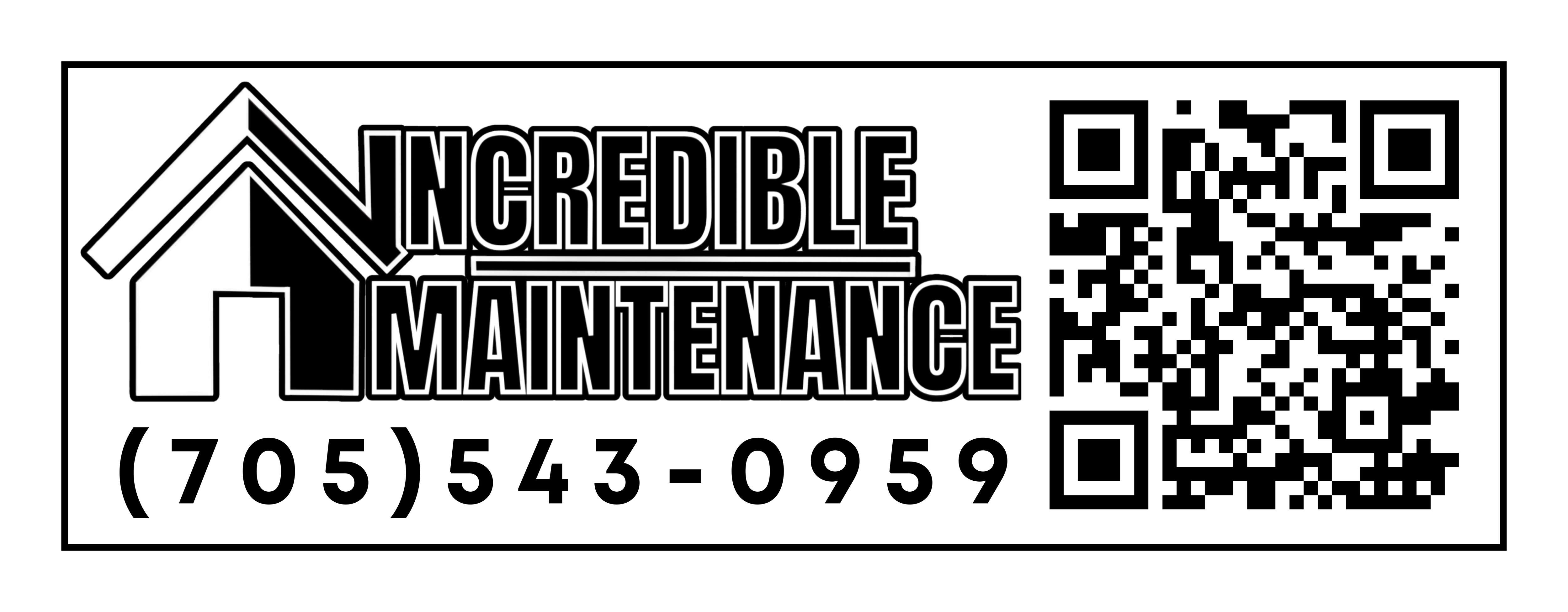 Incredible Maintenance